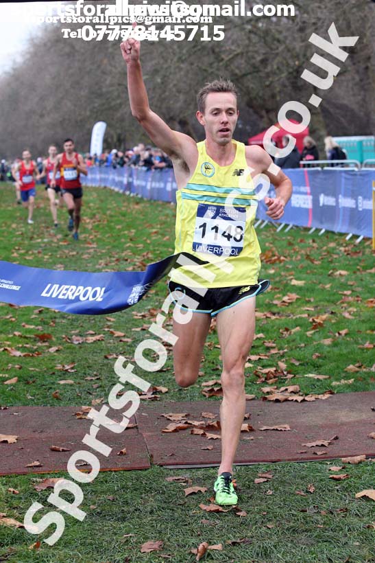 Senior mens British Athletics Liverpool Cross Challenge, Sefton Park, Liverpool. Photo:  David T. Hewitson/Sports for All Pics